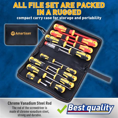 Amartisan 15 Piece Magnetic Screwdrivers Set Review .